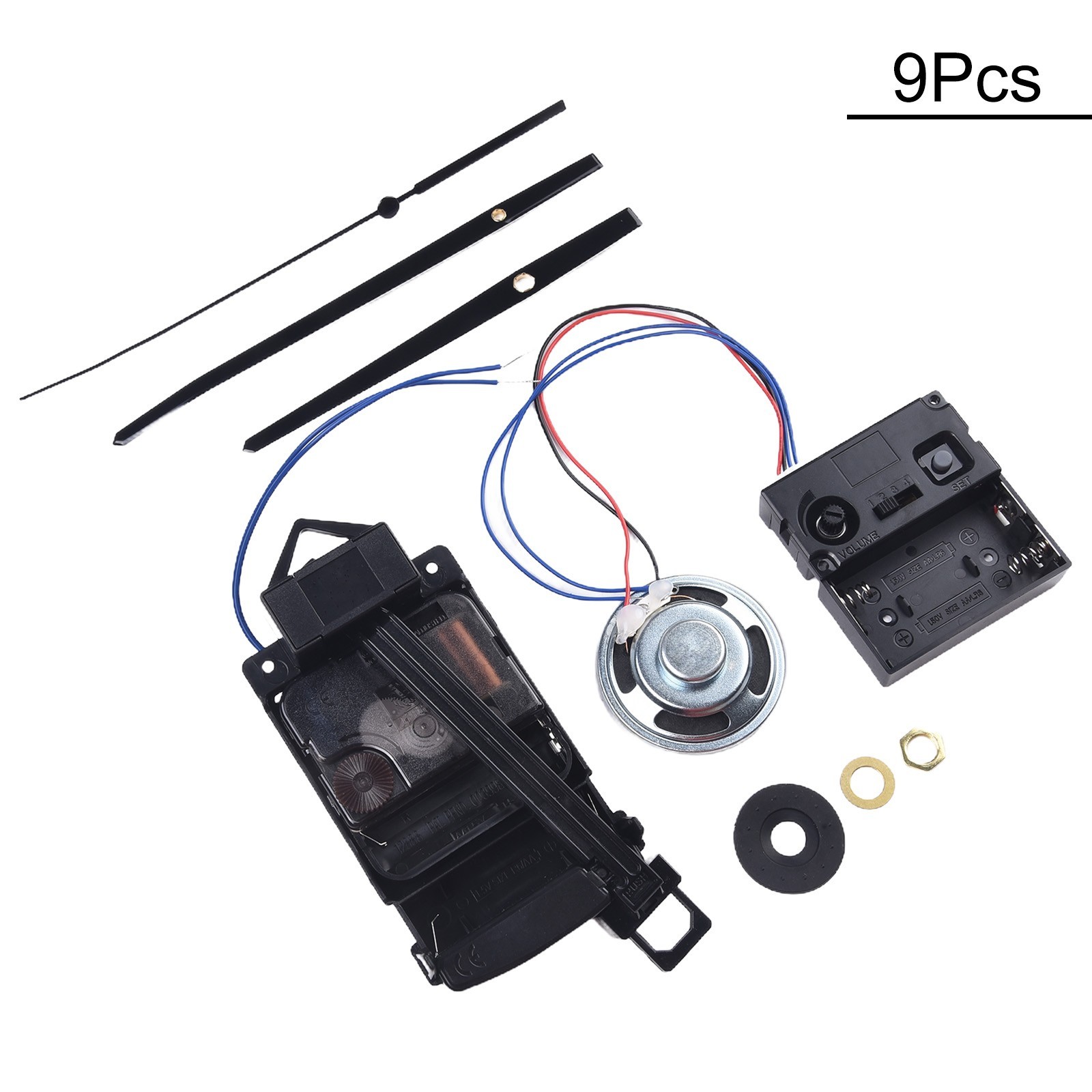 Battery Powered Quartz Pendulum Drive with Musical Chime Functionality
