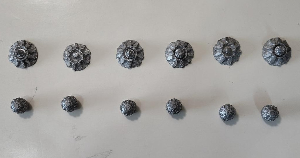 Epic Space Marine 2nd Edition Drop Pods - 12 Metal Pieces - Games Workshop