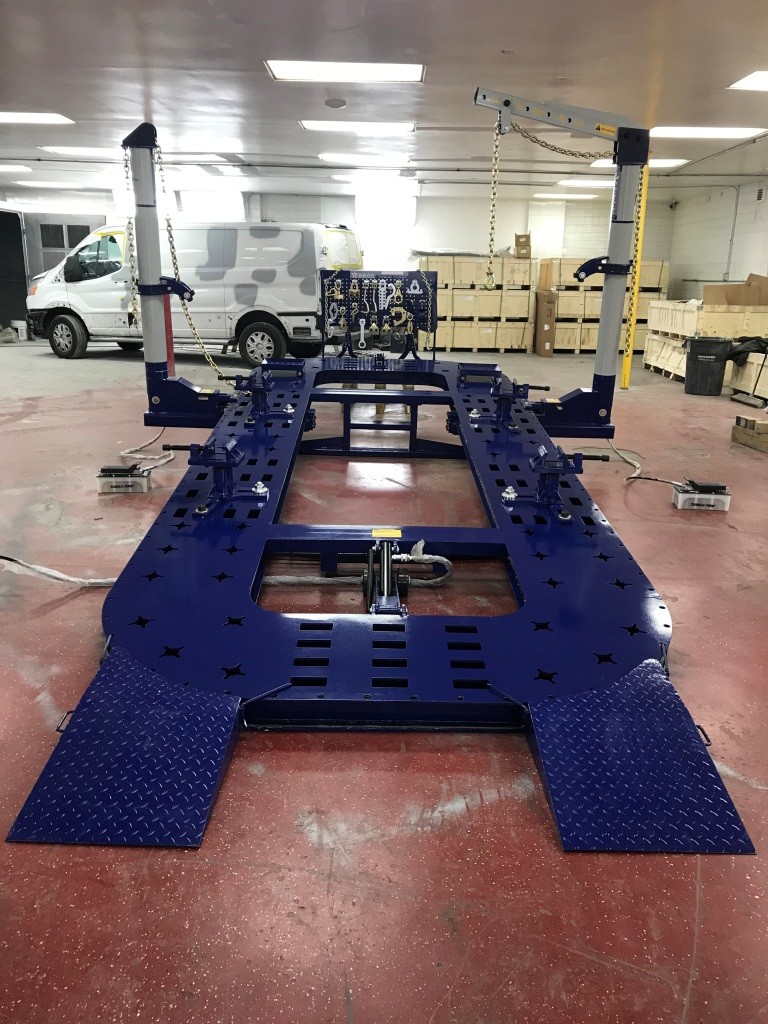 22 FEET LONG 2 TOWERS HEAVY DUTY AUTO BODY FRAME MACHINE + FREE SHIPPING