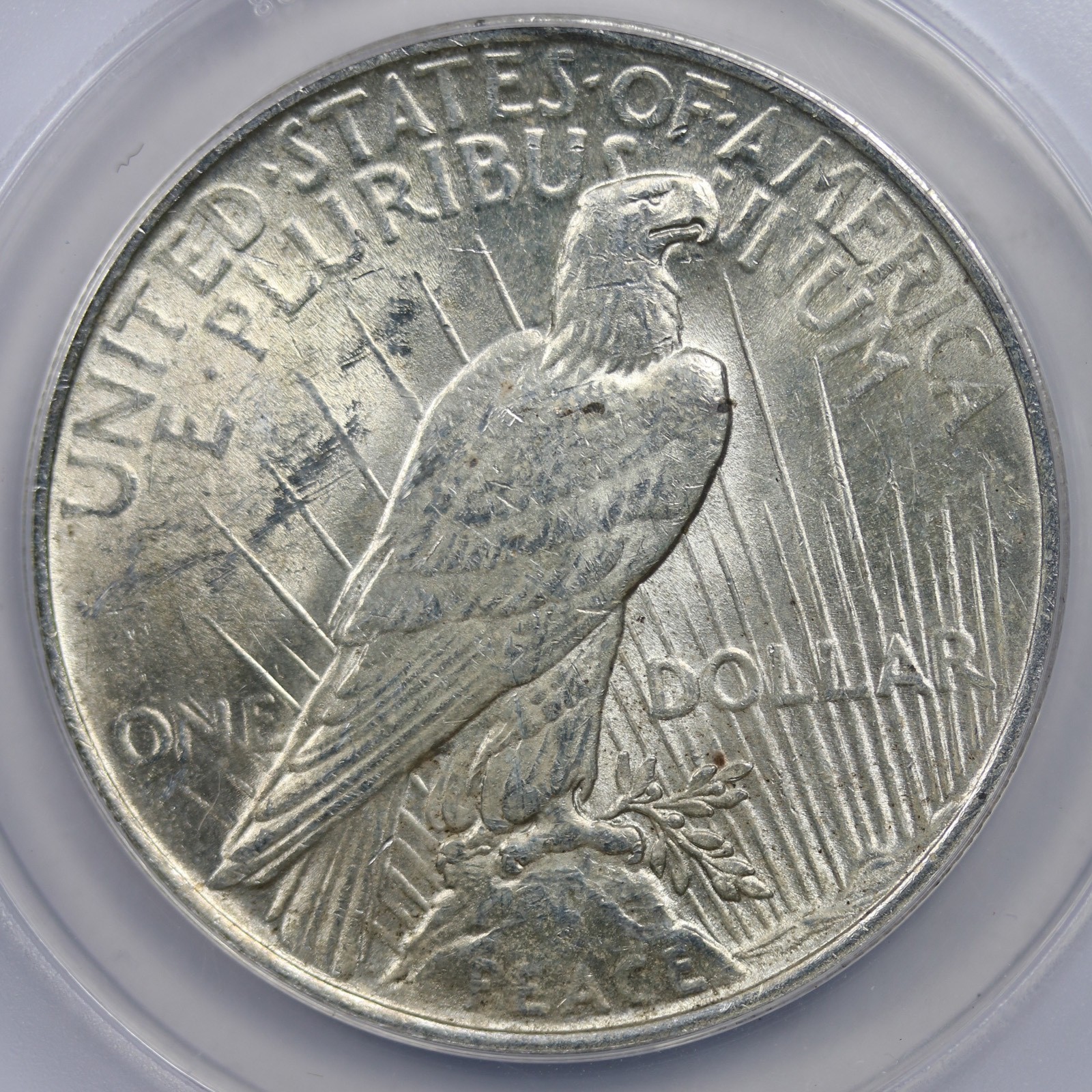 1922 Peace Silver Dollar MS 61 ANACS