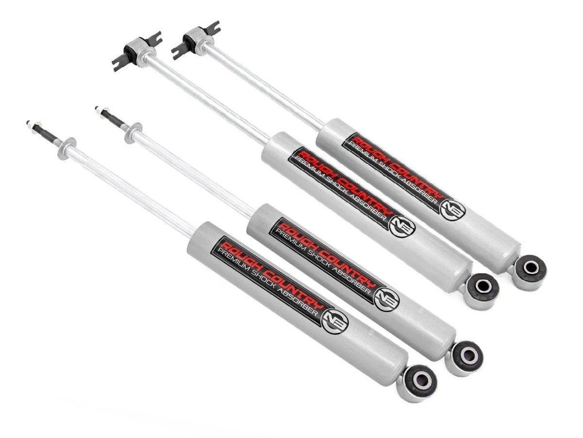 Set of 4 Rough Country N3 Shocks fits 07-18 Jeep Wrangler JK with 3" Lift Kit