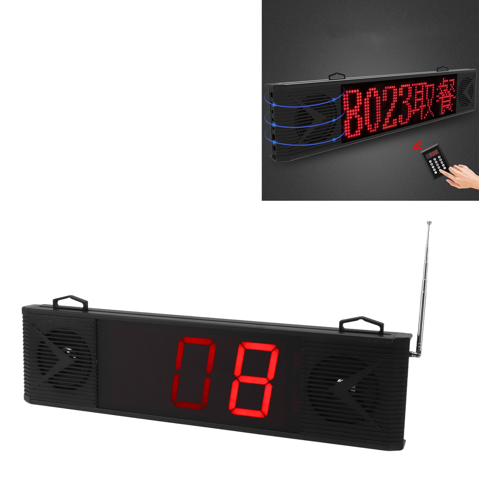 Queue Calling System Loud Speaker Screen 3 Digits Take A Number System V1