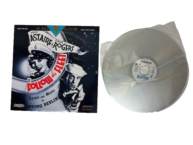 Fred and Ginger 'FOLLOW THE FLEET' [Laser Disc] - FREE shipping