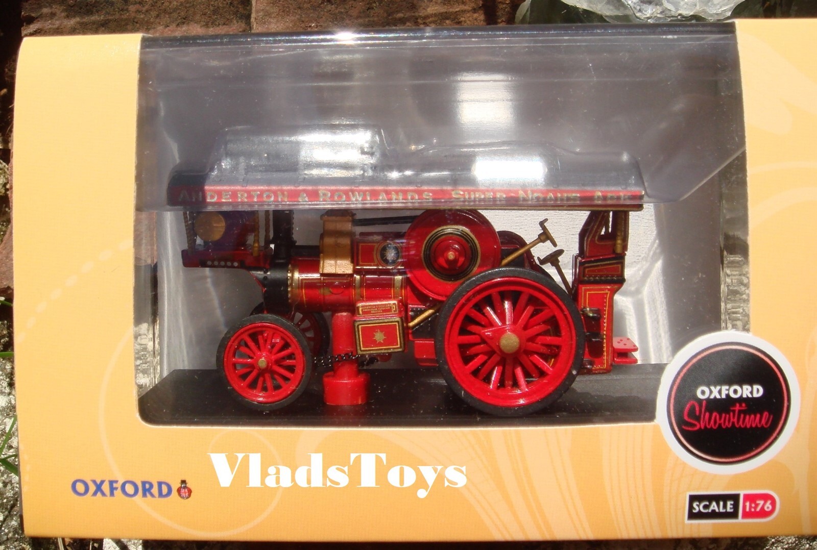 Oxford 1/76 Fowler B6 Showman's Locomotive Anderton & Rowland The Lion 76FB6001