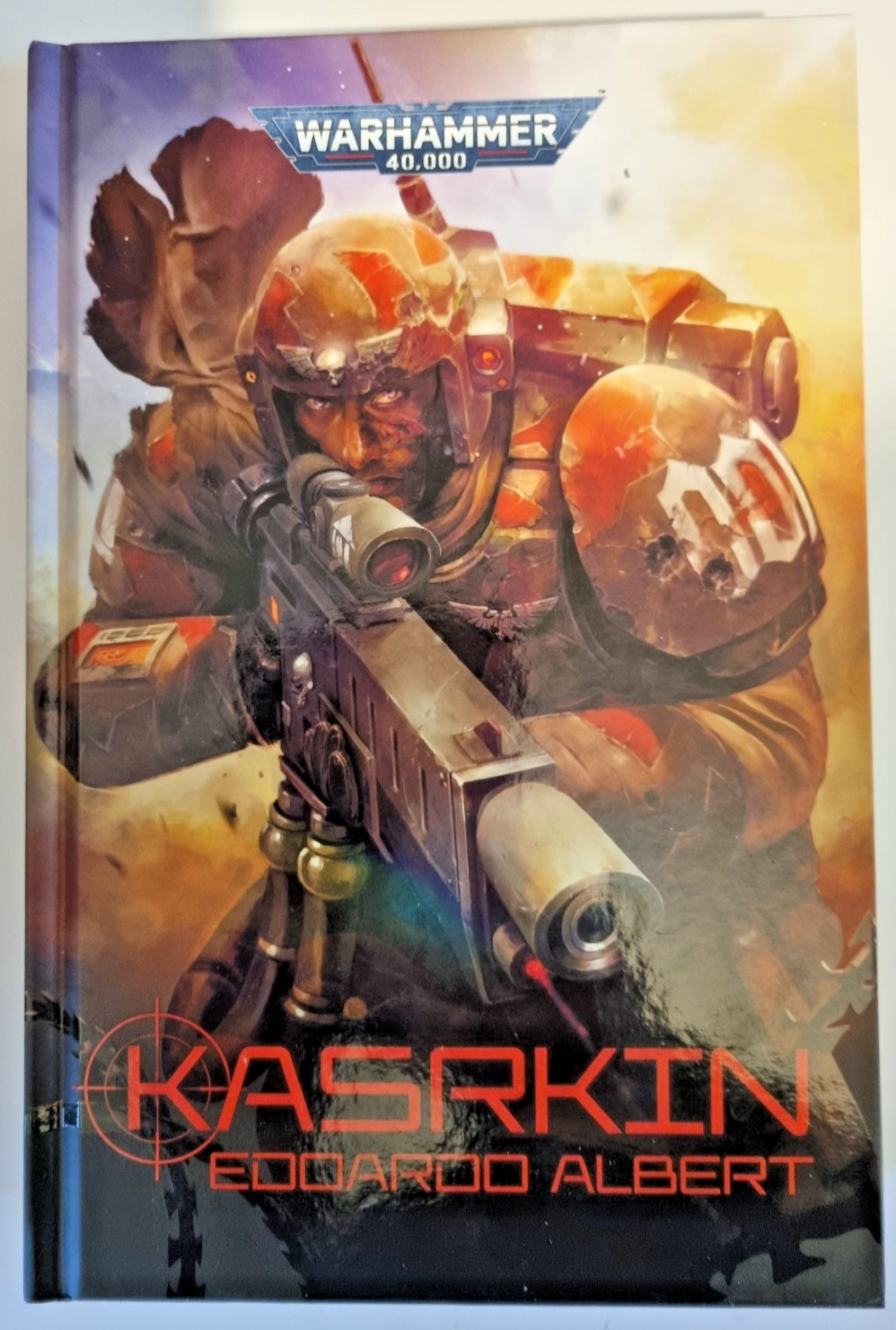 Warhammer 40k Kasrkin by Edoardo Albert Hardback Black Library New 1st Edition