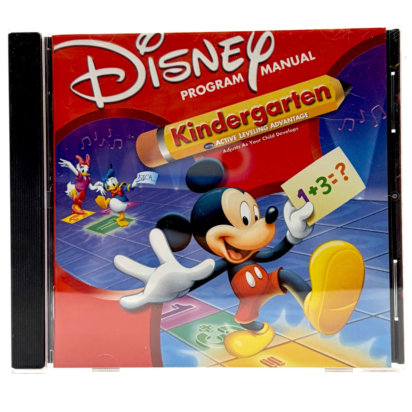 Disney's Mickey Mouse Kindergarten Computer PC Game 2000 CD-ROM