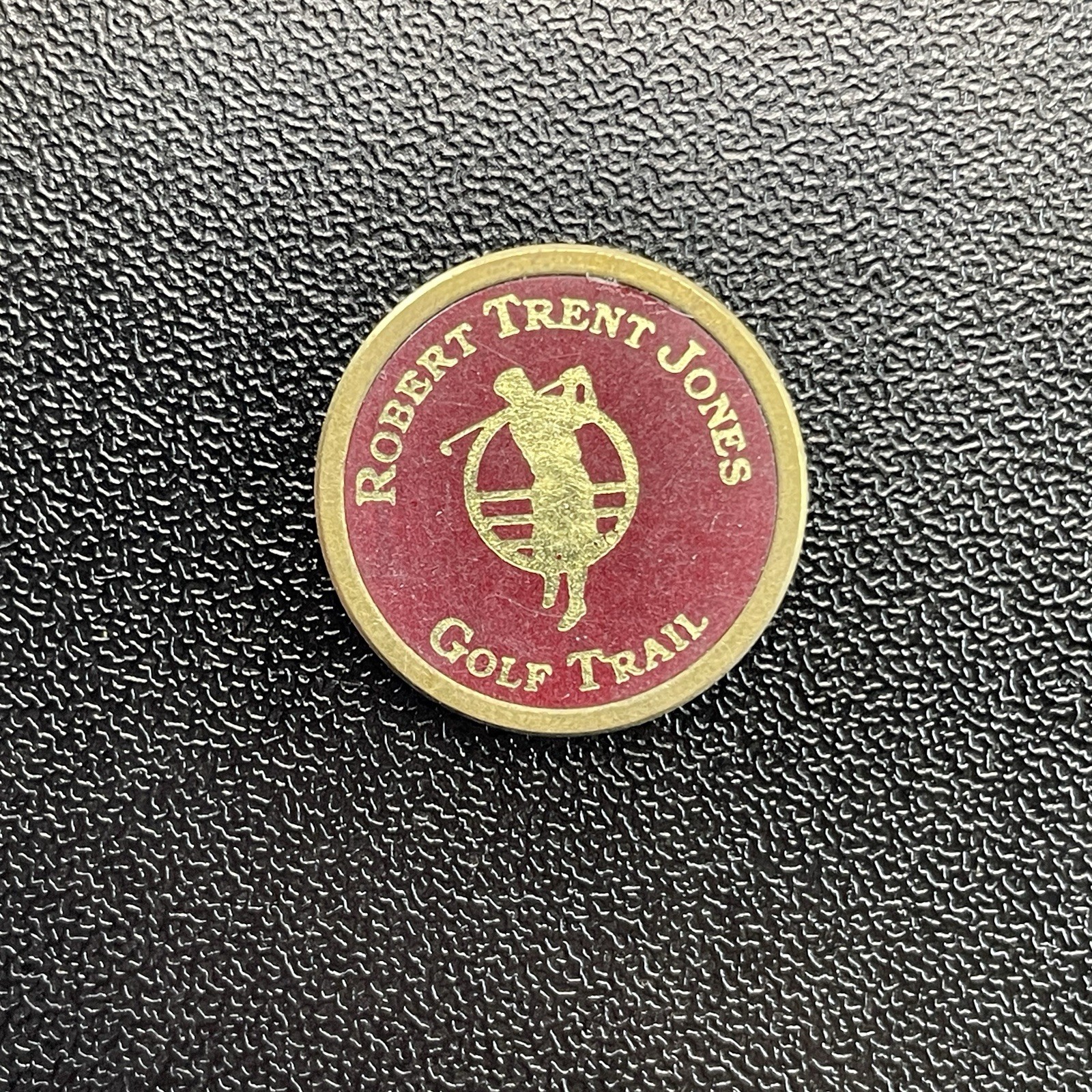 Robert Trent Jones Golf Trail Stem Golf Ball Marker, Brass