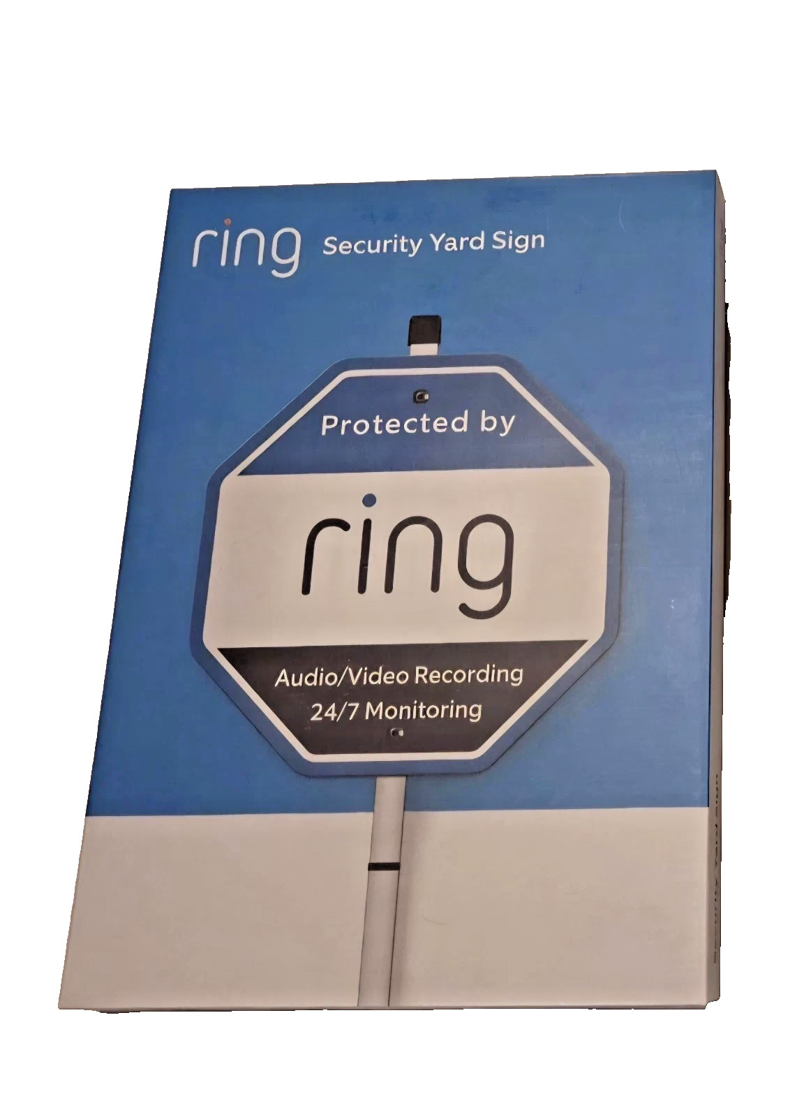 Ring Alarm Security Yard Sign New