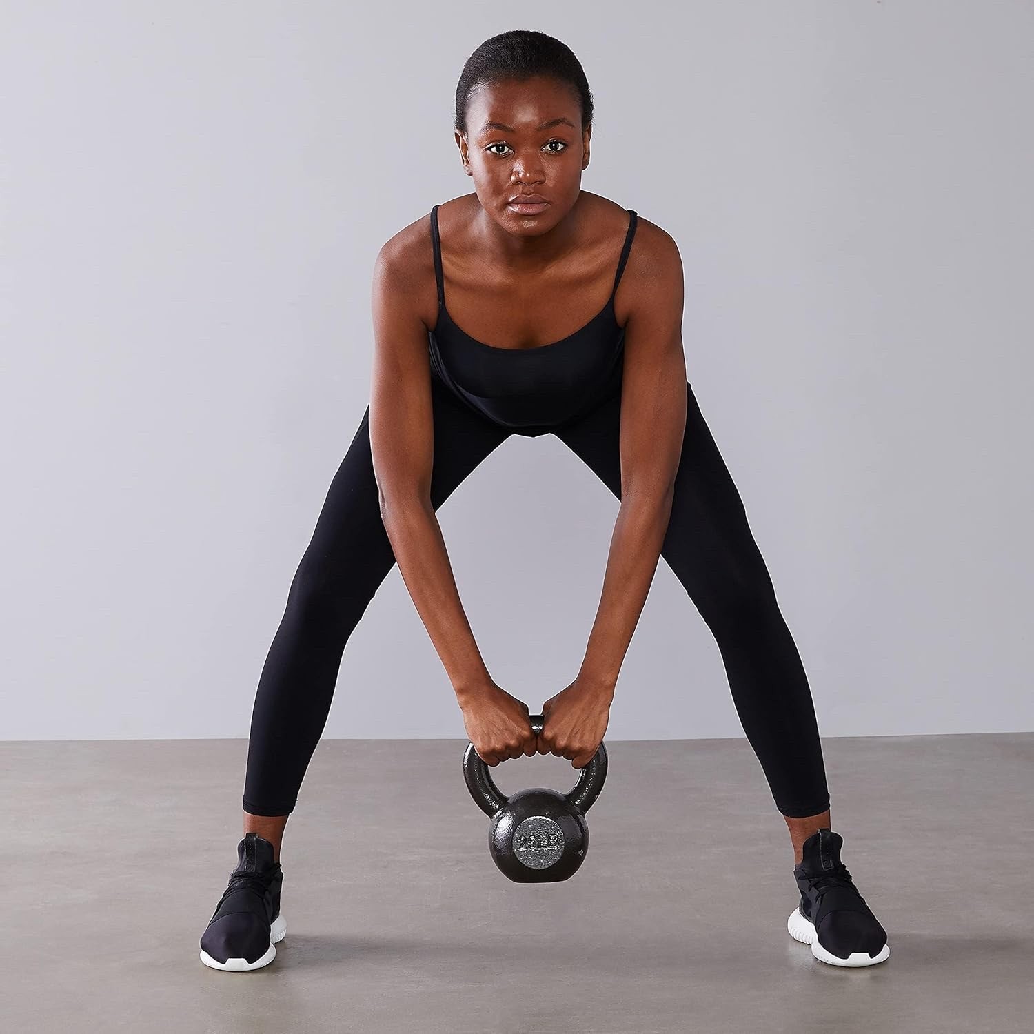 Cast Iron Kettlebell 25 lbs Fast Shipping New Perfect For All Body Types Get Fit