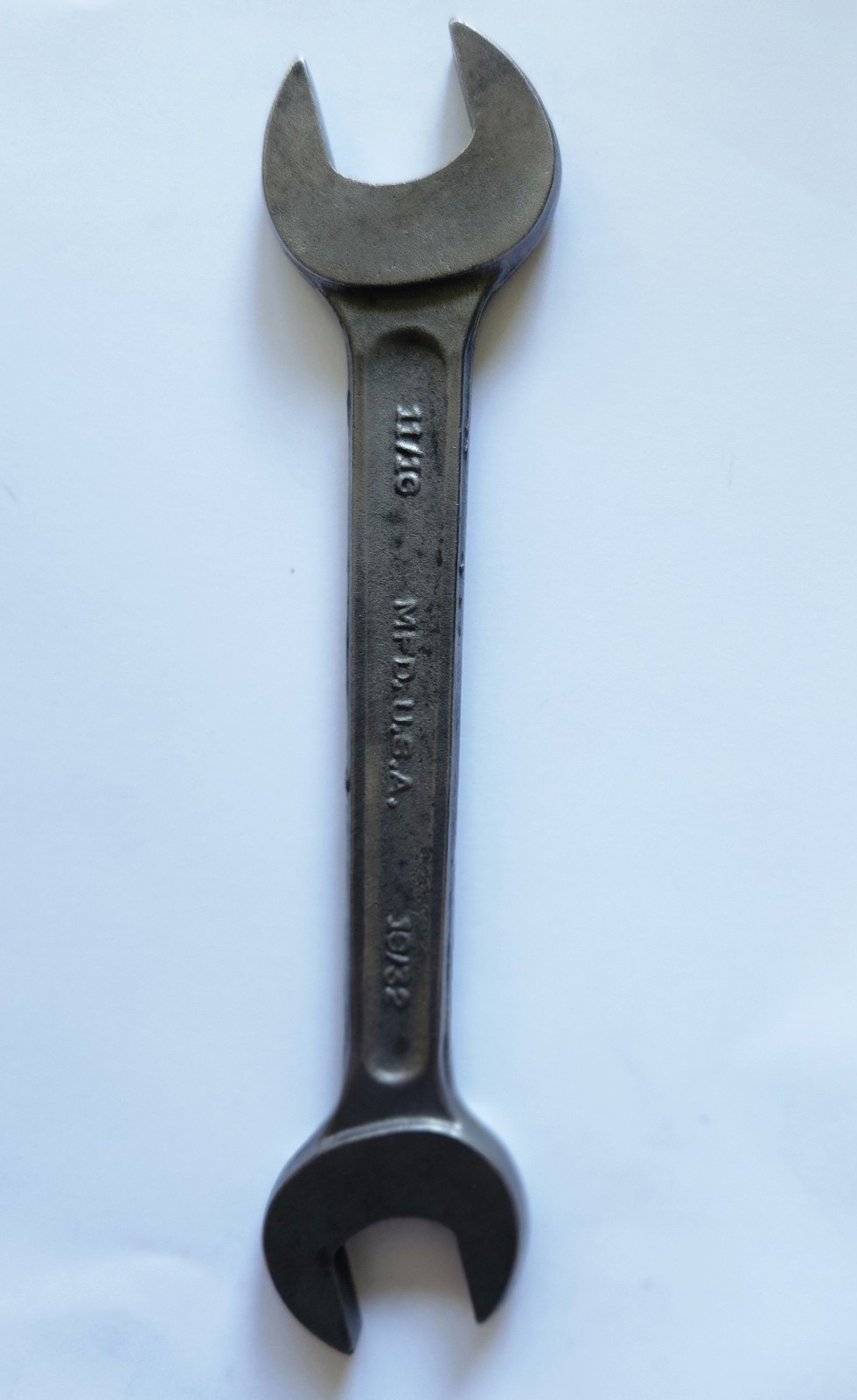 MFD. U.S.A. Open End Wrench 19/32"  By  11/16"