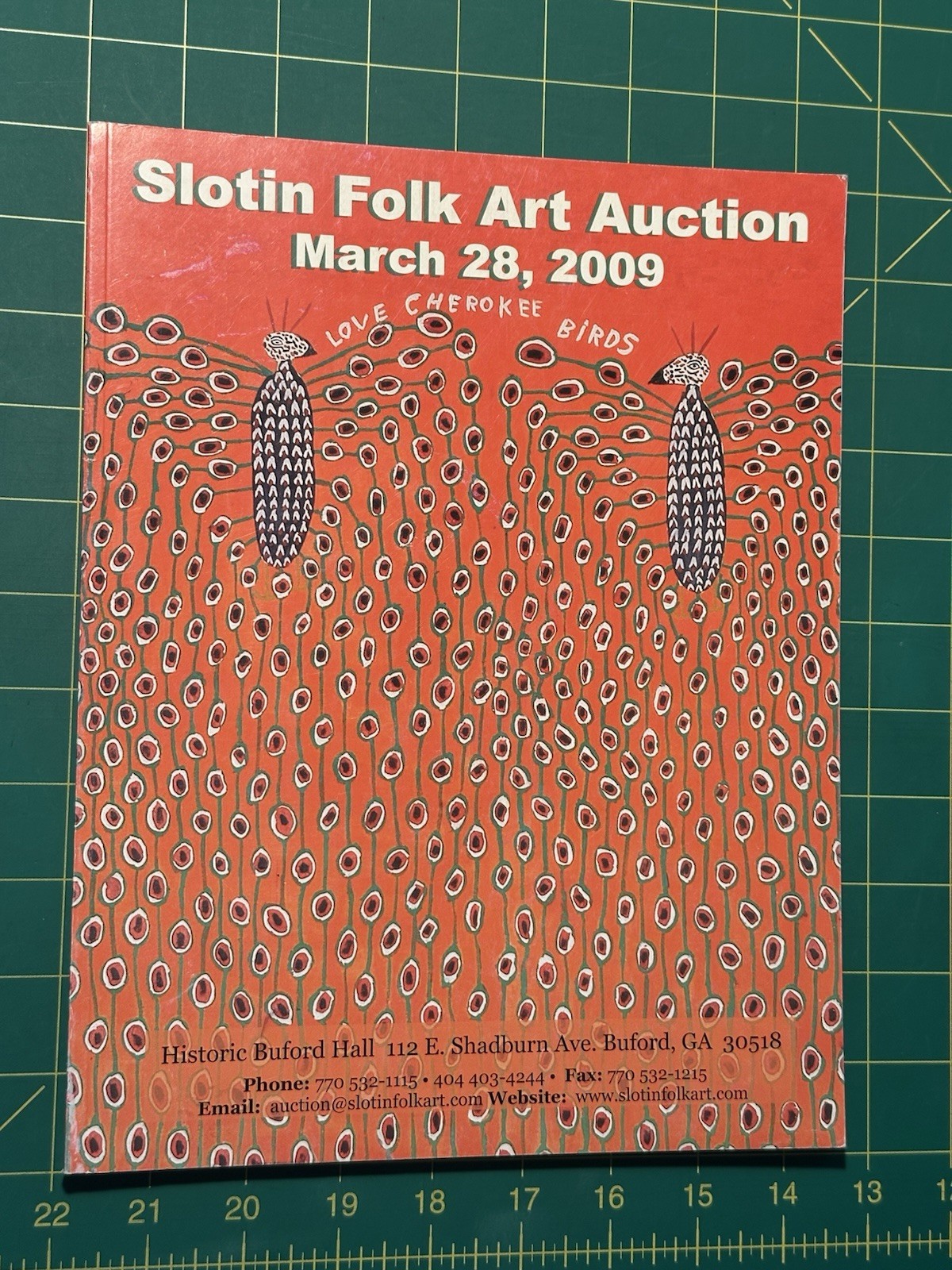 Slotkin Folk Art Auction March 28, 2009