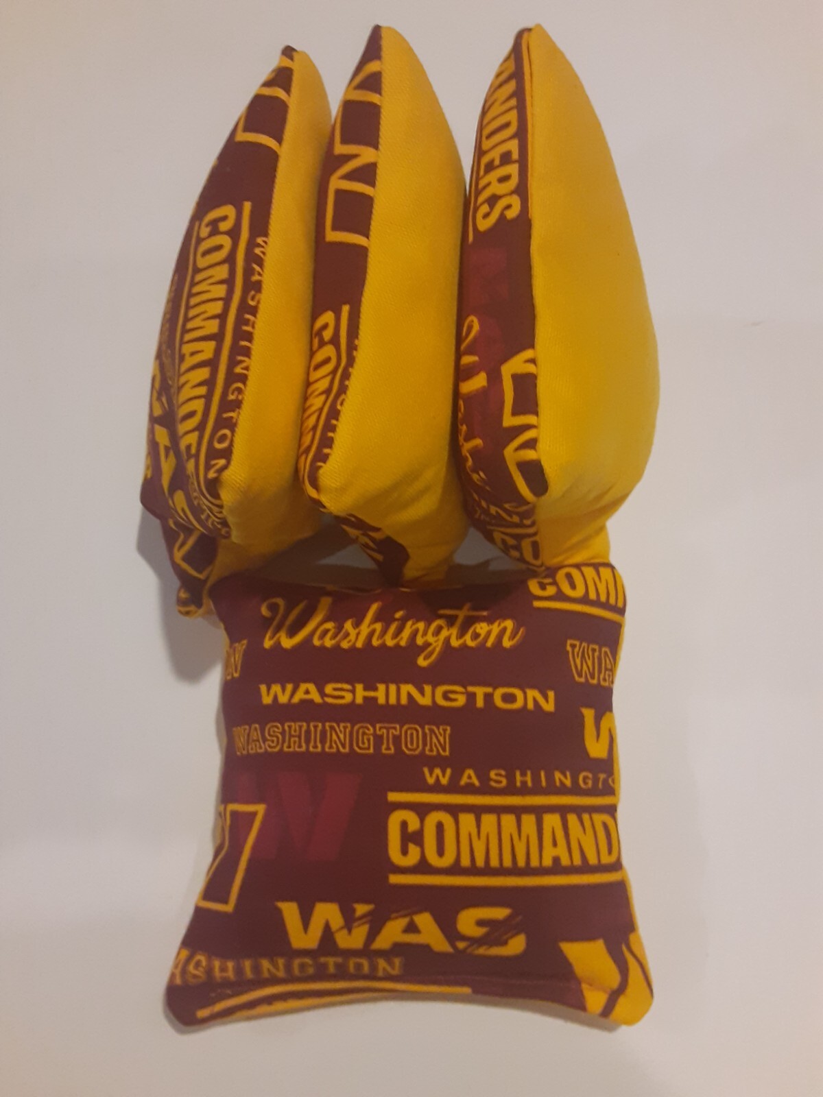 4 Cornhole Bag Set Corn Hole Washington Commanders YW