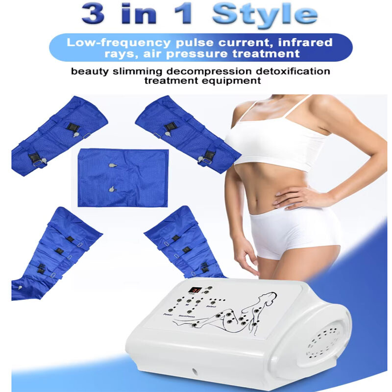 New Vacuum Therapy Pressotherapy Machine Muscle Relax Leg Waist Body Massage