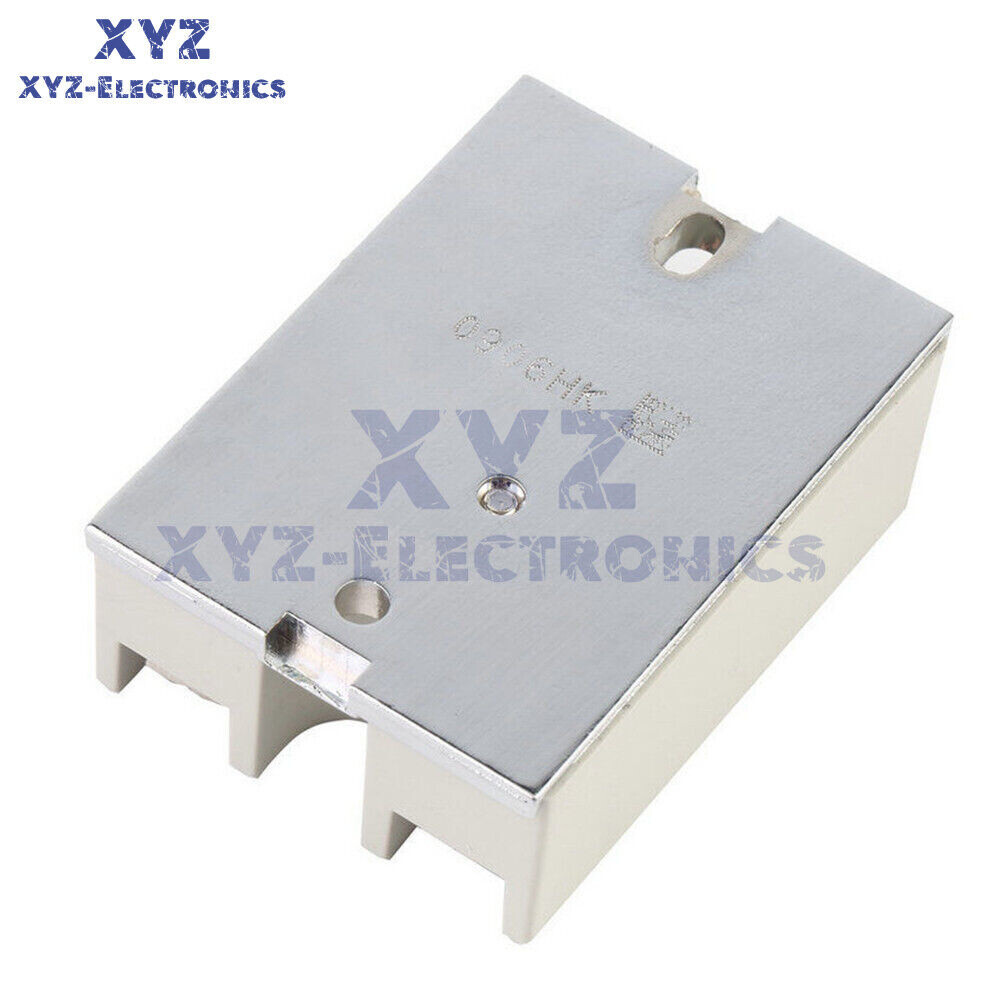 1-10PCS SSR-25DA Solid State Relay Module 25A DC 3V-32V Input AC 24V-380V Output