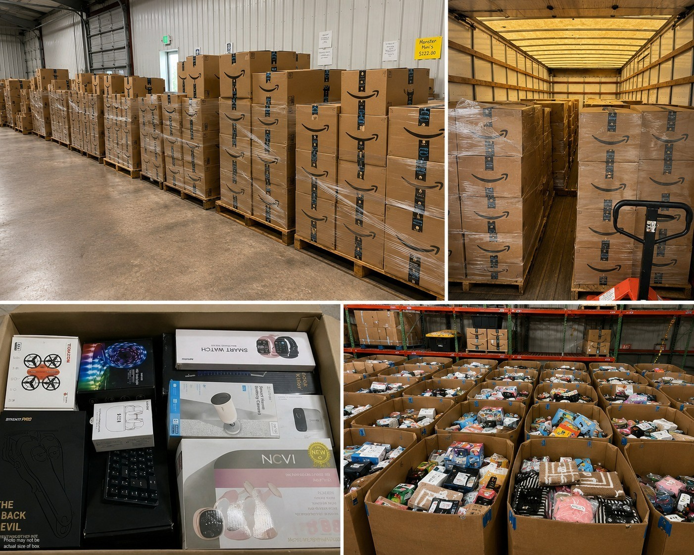 Amazon Wholesale Mystery Box - Retail Inventory Mixed Merchandise