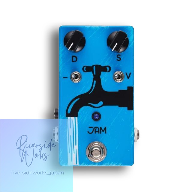 JAM PEDALS Water Fall Chorus Vibrato Guitar Effects Pedal