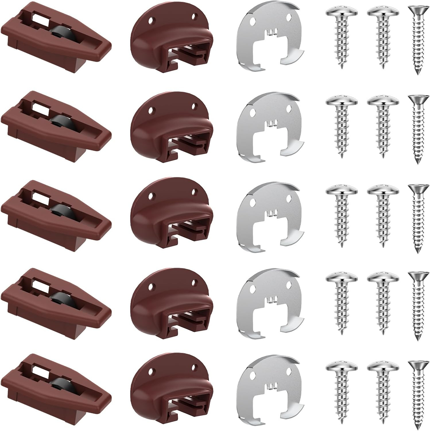 Upgrade Rite-Trak II Replacement 5 Set Drawer Guide Kit, Enhanced Commercial Sli