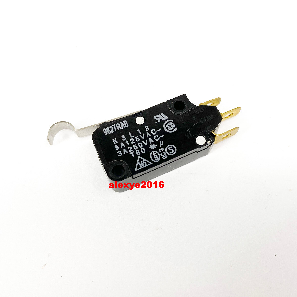 OMRON K3L13 Microswitch 9627RAB 3 Pins with Press Lever Made In Japan