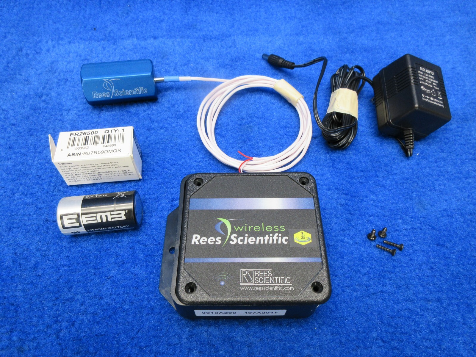 Rees Scientific V3 Zigbee Wireless Automated Temperature Monitor Type 4 Probe