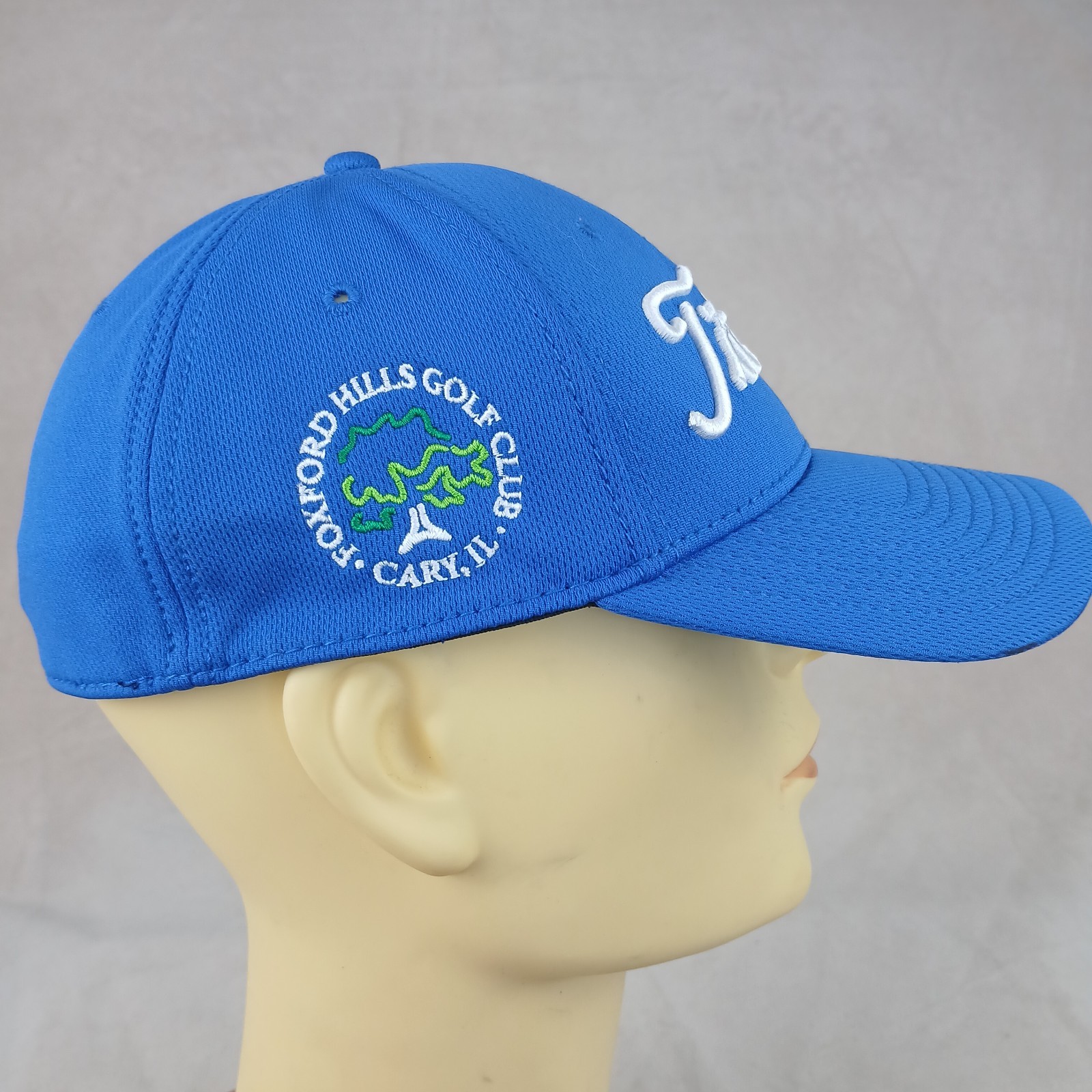 Titleist New Era Foxford Hills Cary IL Baseball Cap Golf Dad Medium Large 22"