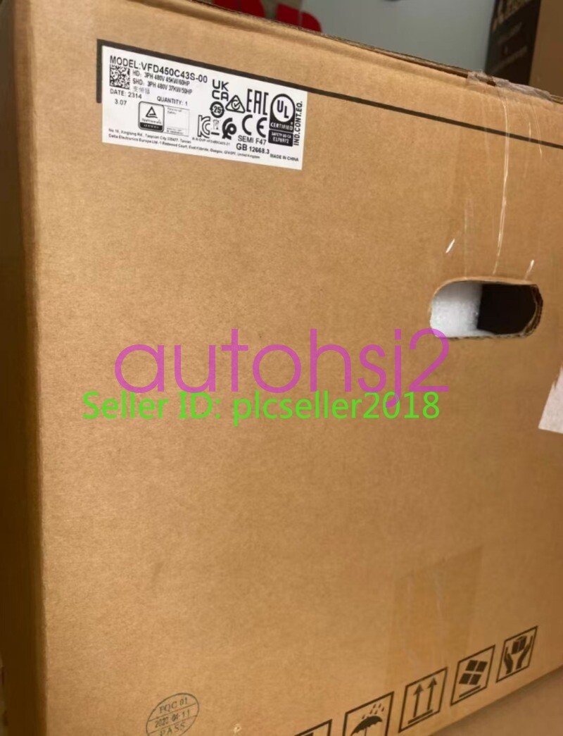 1 PC NEW Delta frequency converter VFD450C43S-00 DHL or FedEx