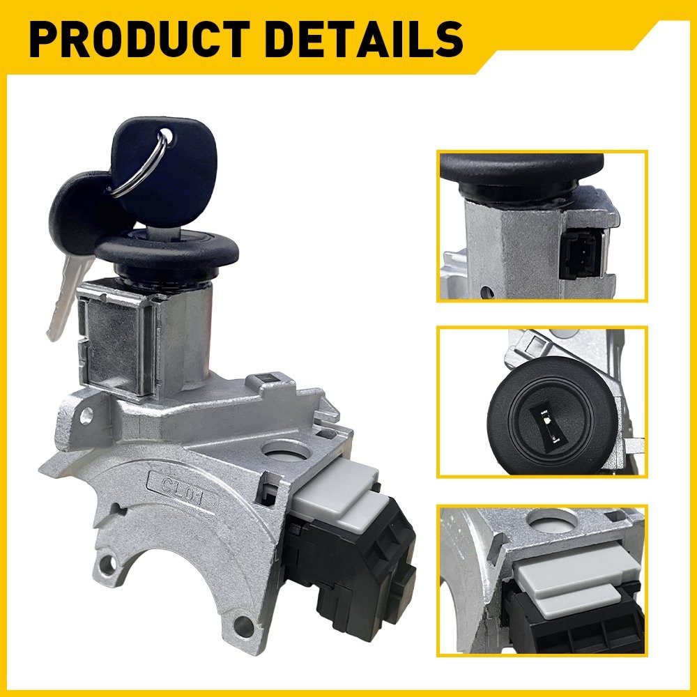 Ignition Switch & Front Door Lock Cylinders with 2 Keys Fit for Chevrolet GMC H2
