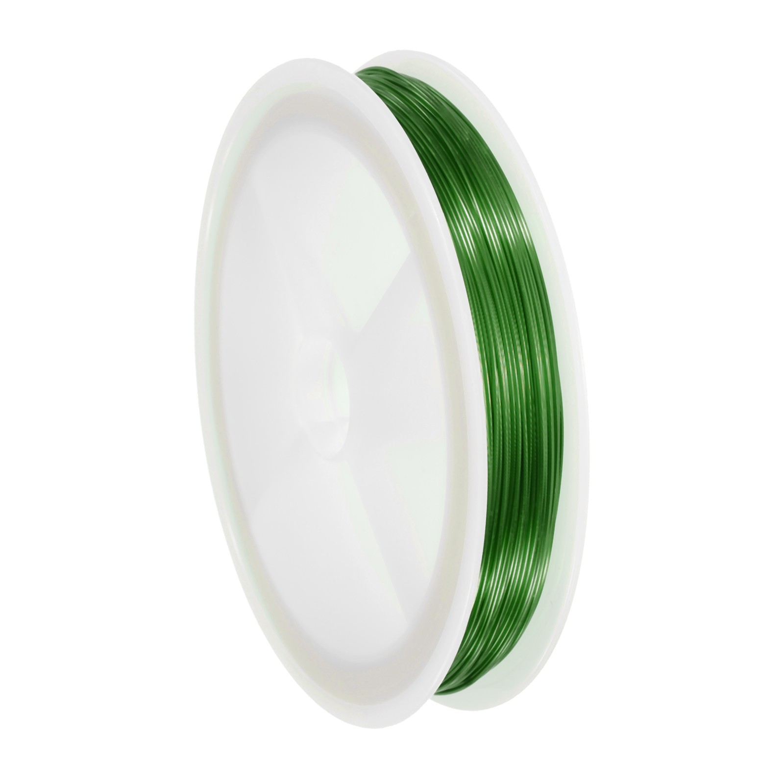 22 Gauge Copper Wire Tarnish Resistant Beading Wire Green-125ft
