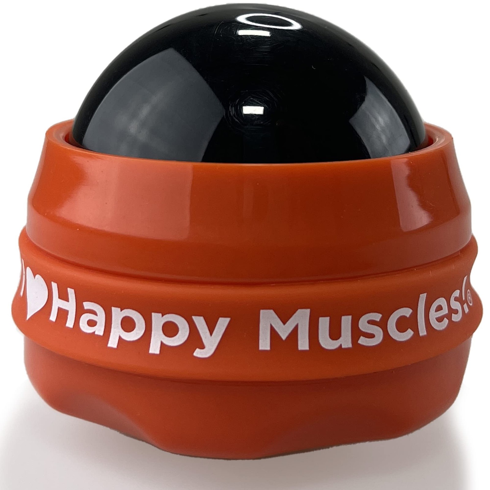 Tiger Tail Knotty Jr Roller Massage Ball with Jr., Orange/Black