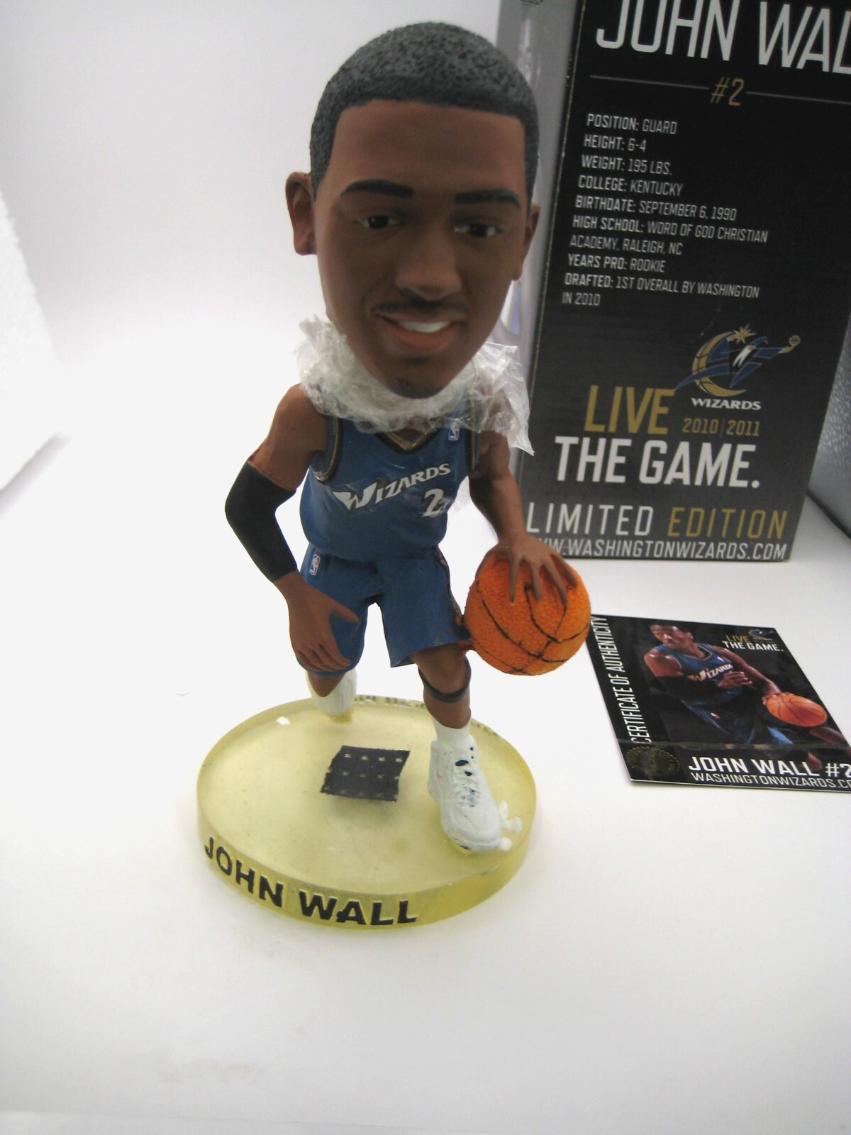 TERRELL BRANDON MINNESOTA TIMBERWOLVES BOBBLE HEAD FREE SHIPPING!