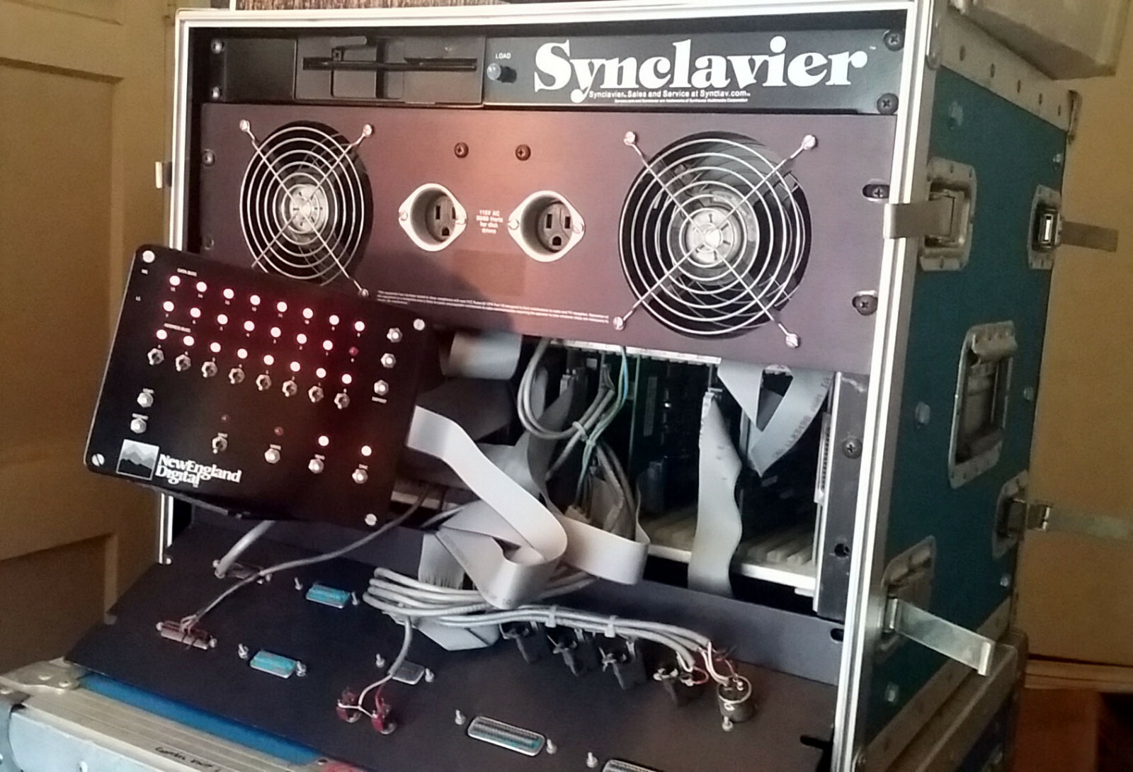 Synclavier SCSI Hard Drive w/OS + Huge SynthSound Library Sync2 ORK MIDI Overlay