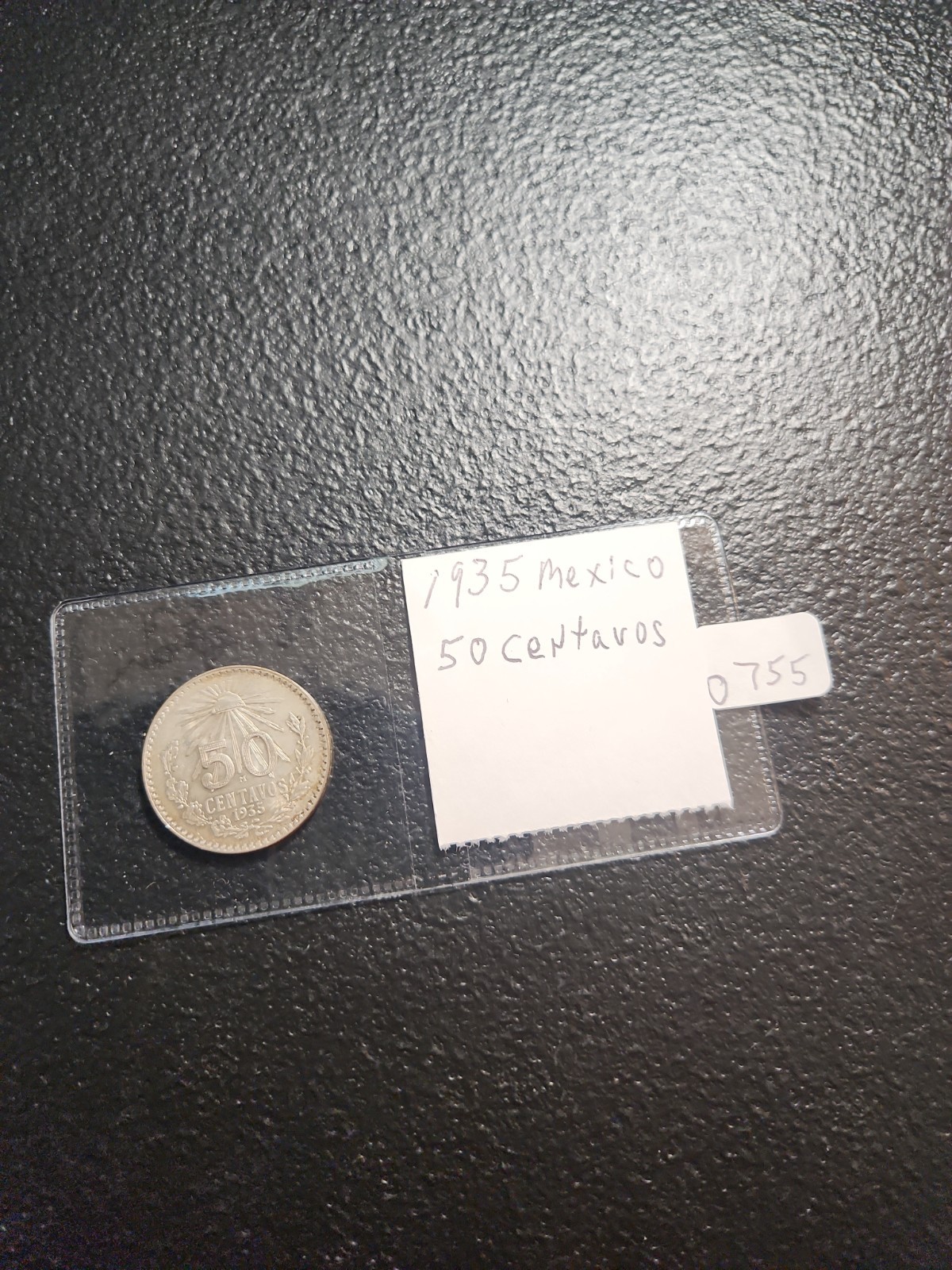 1935-M MEXICO 50 CENTAVOS #0755