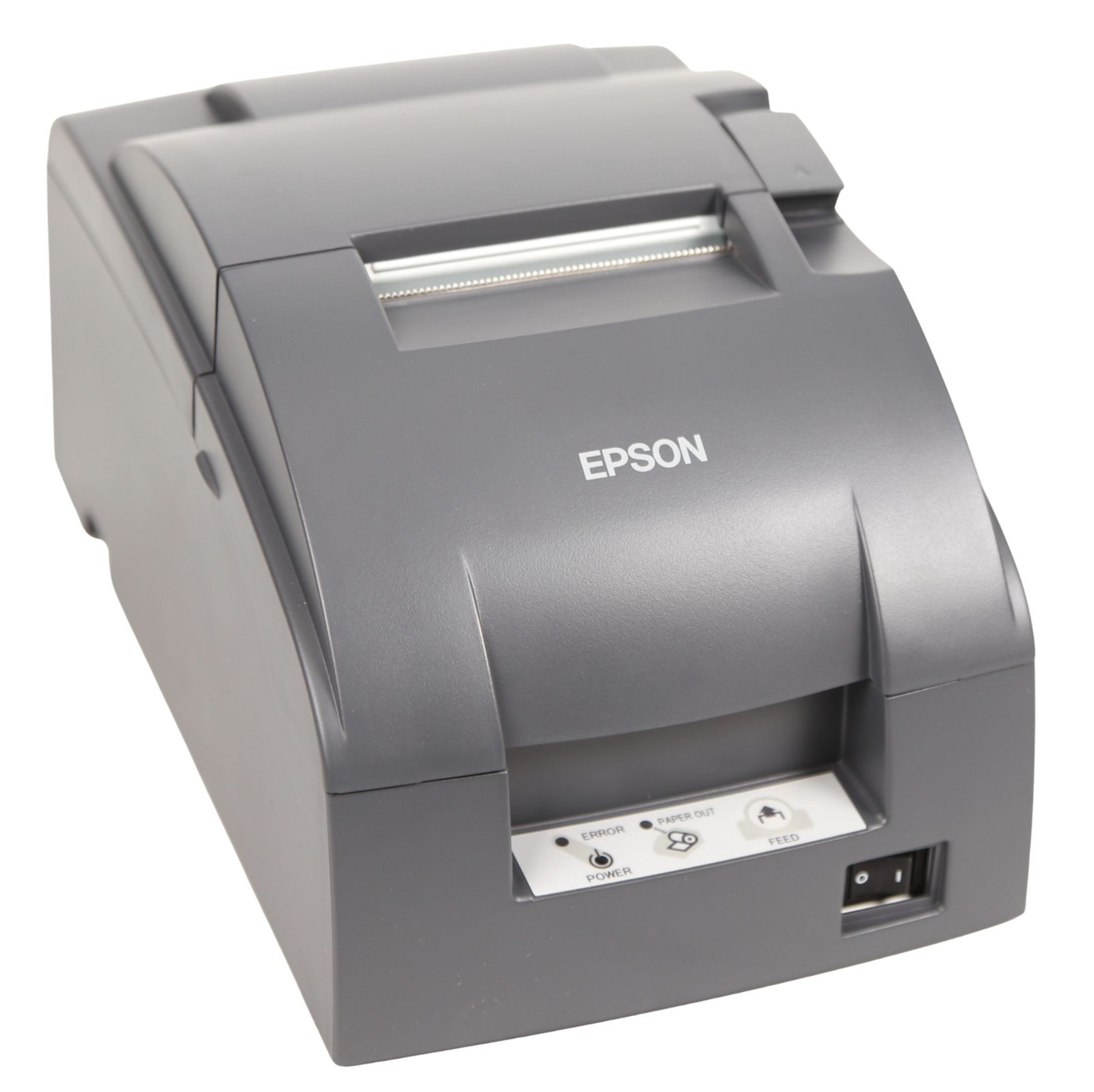 Epson Receipt Printer, Dot Matrix, Grey, w/ E04 Ethernet Interface, New