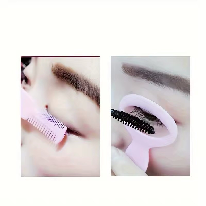 50PCS Pink Eyelash Comb Lash Separator Brush Tool Set