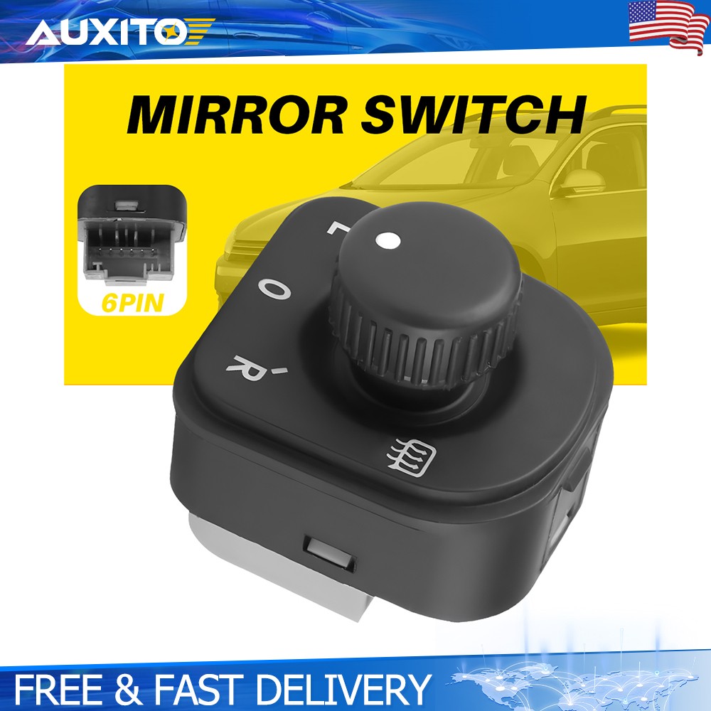 For VW CC Golf GTI Jetta w/ heated mirrors URO Door Mirror Switch 1K0959565KREH