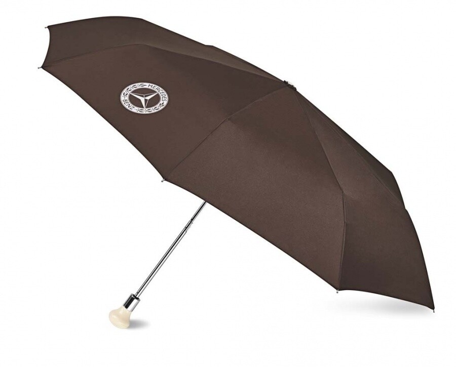 Original Mercedes-Benz Umbrella, Pocket Umbrella 300 SL - Brown B66041533