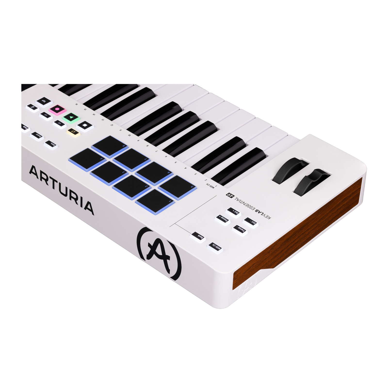 Arturia KeyLab Essential 61 mk3 MIDI Universal Keyboard Controller White