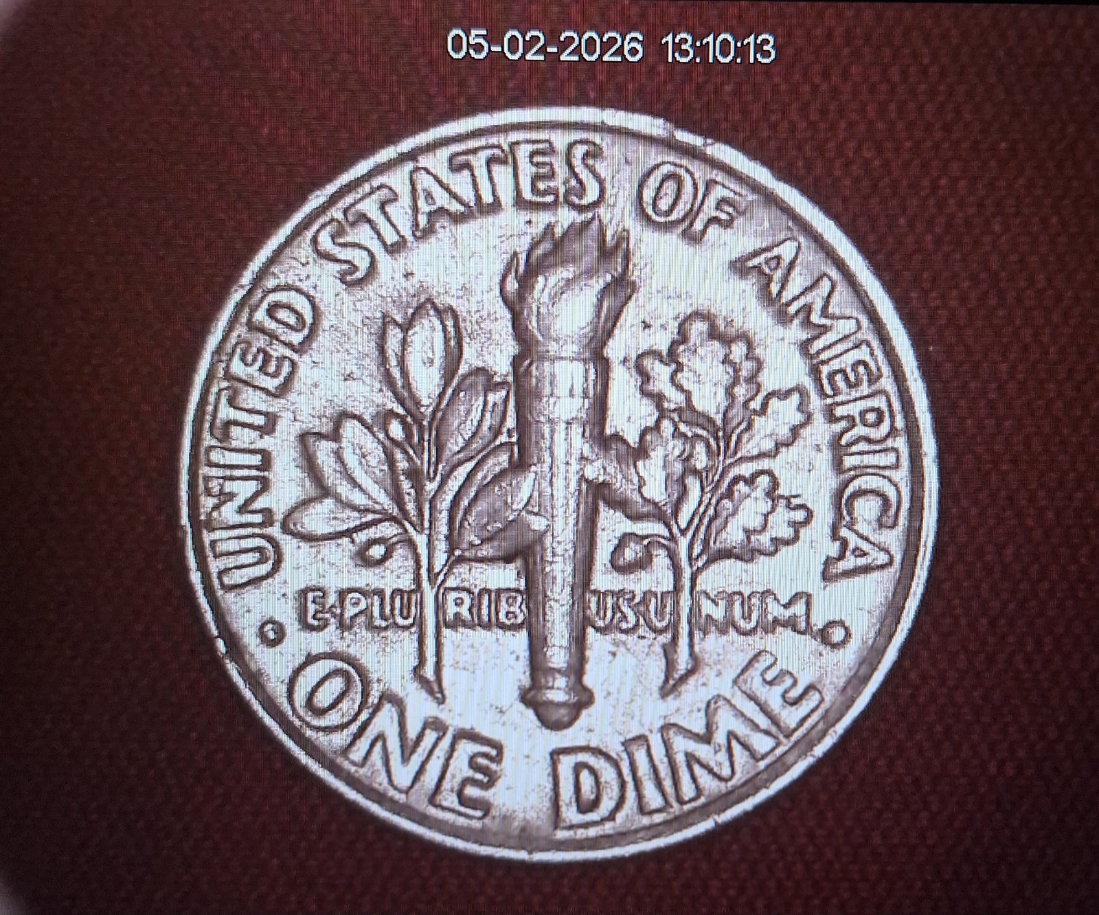 1986-P Roosevelt Dime Error Broadstrike 🔥 Broadstruck Oddities 😲