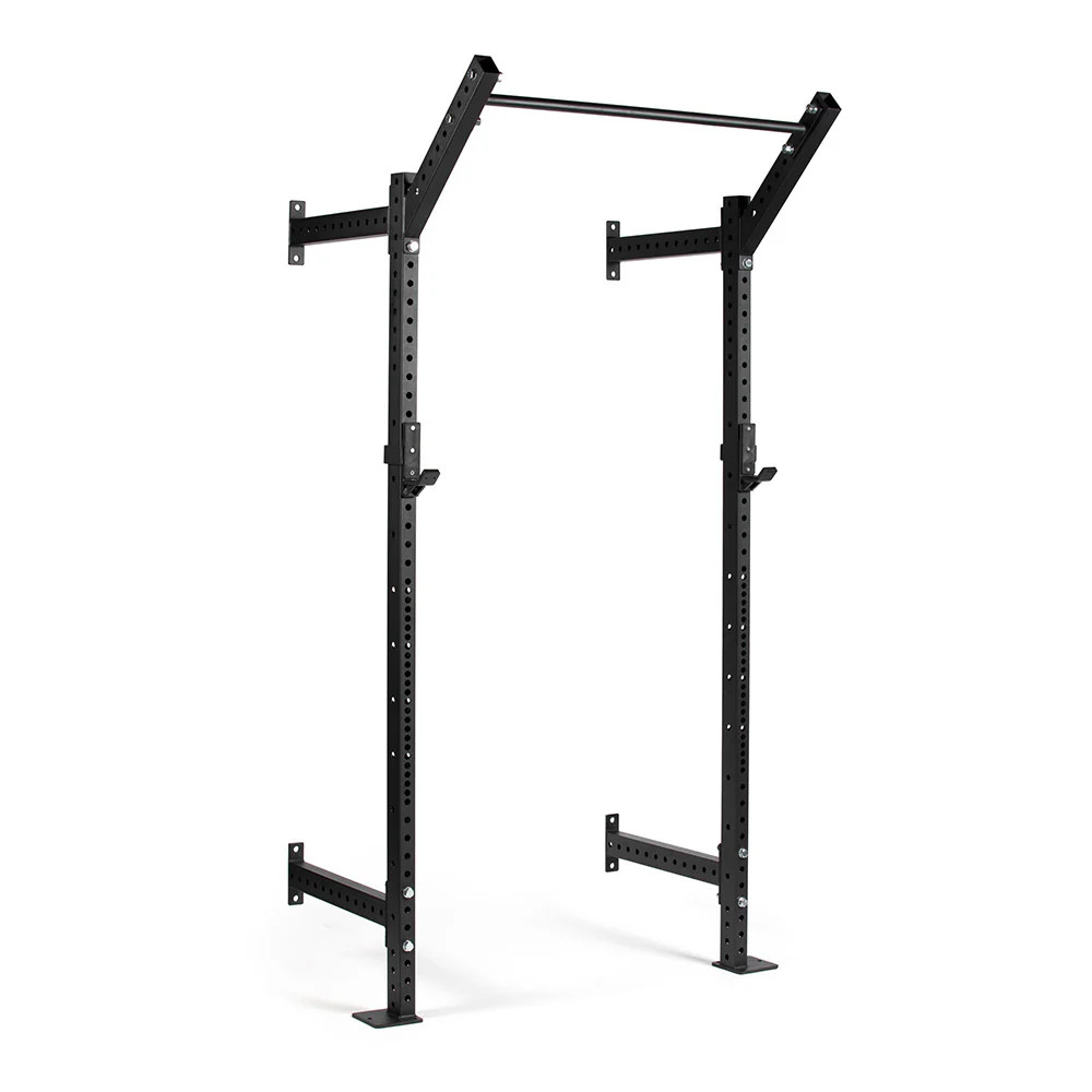 Titan Fitness T-3 Space Saving Power Rack, 82"x24", w/ Bottom Side Braces