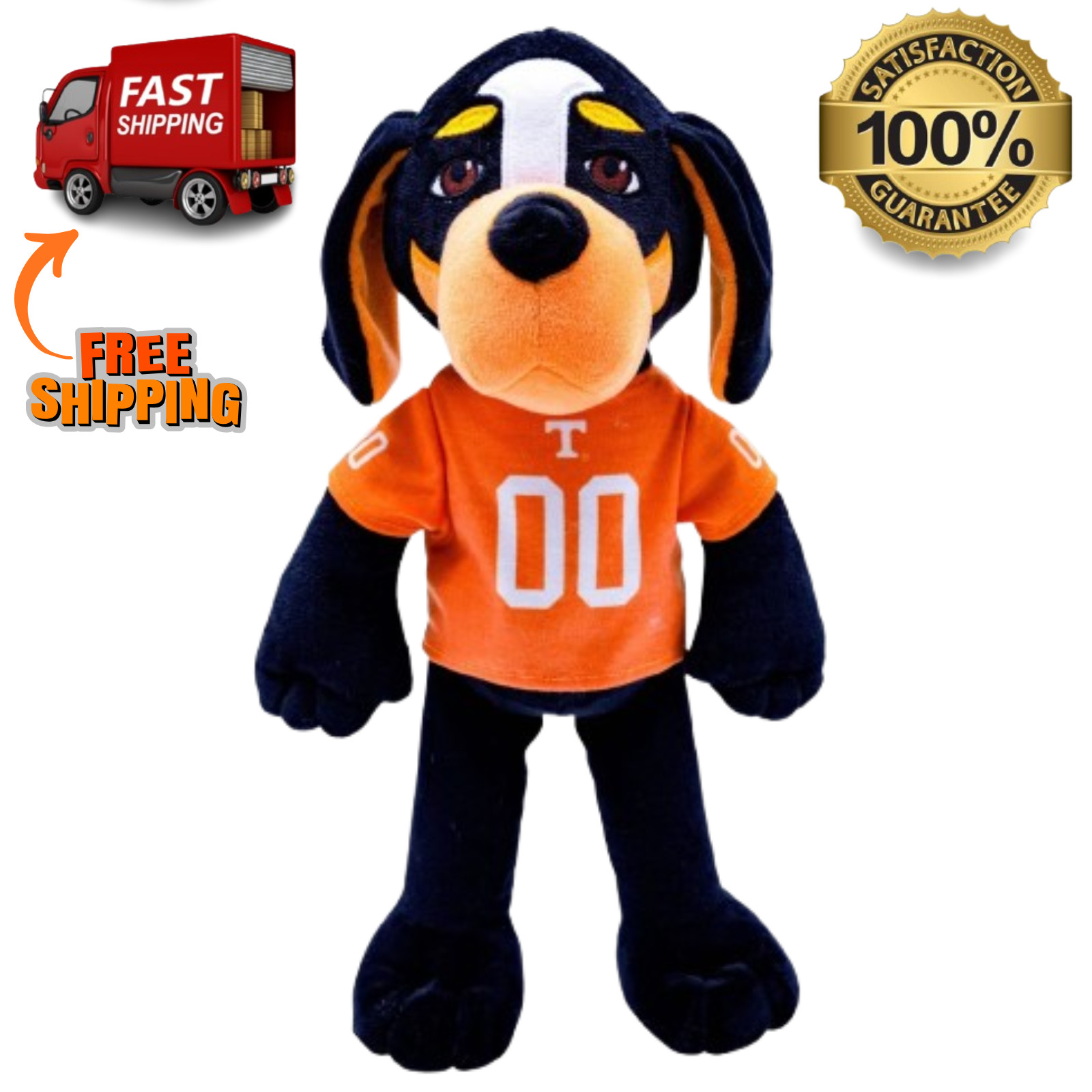 University of Tennessee Smokey Plush Official UT Mascot Soft Toy 14"