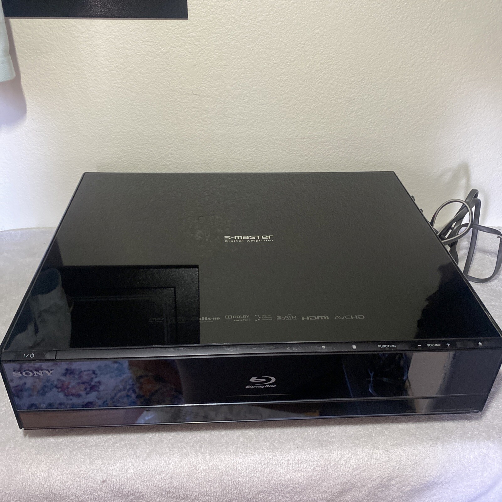 Sony S-Master Digital Amplifier HCD-IS1000 Blu-ray Player w/ Ezw-R10 Transceiver