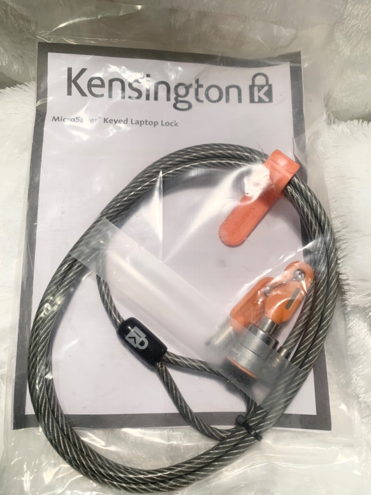 KENSINGTON MICROSAVER KEYED NOTEBOOK LAPTOP LOCK K64068F