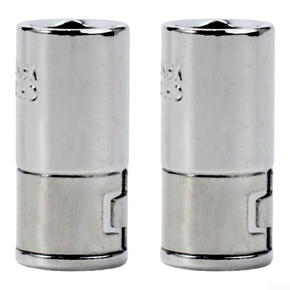 2 Pcs Screwdriver Holder For Socket Bits, 1/4" Square Drive To 1/4" Hex Adapt...