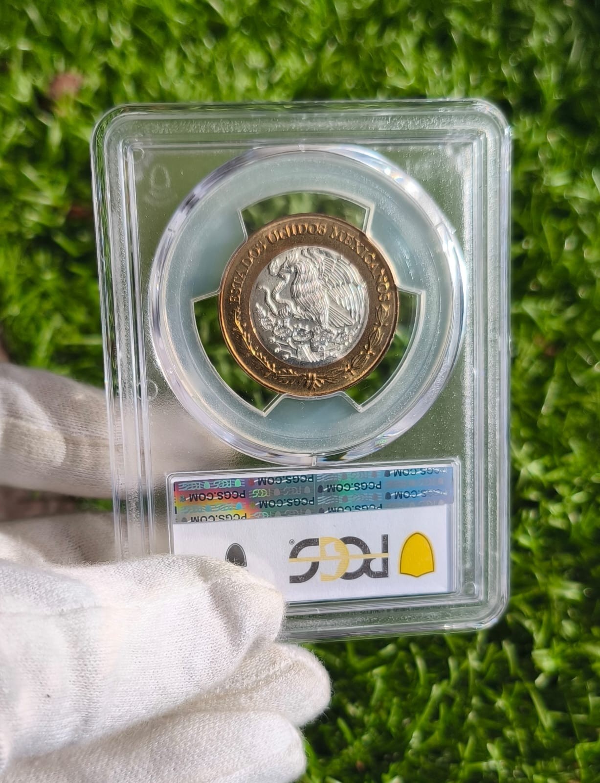 10 NUEVOS PESOS 1993 MS67