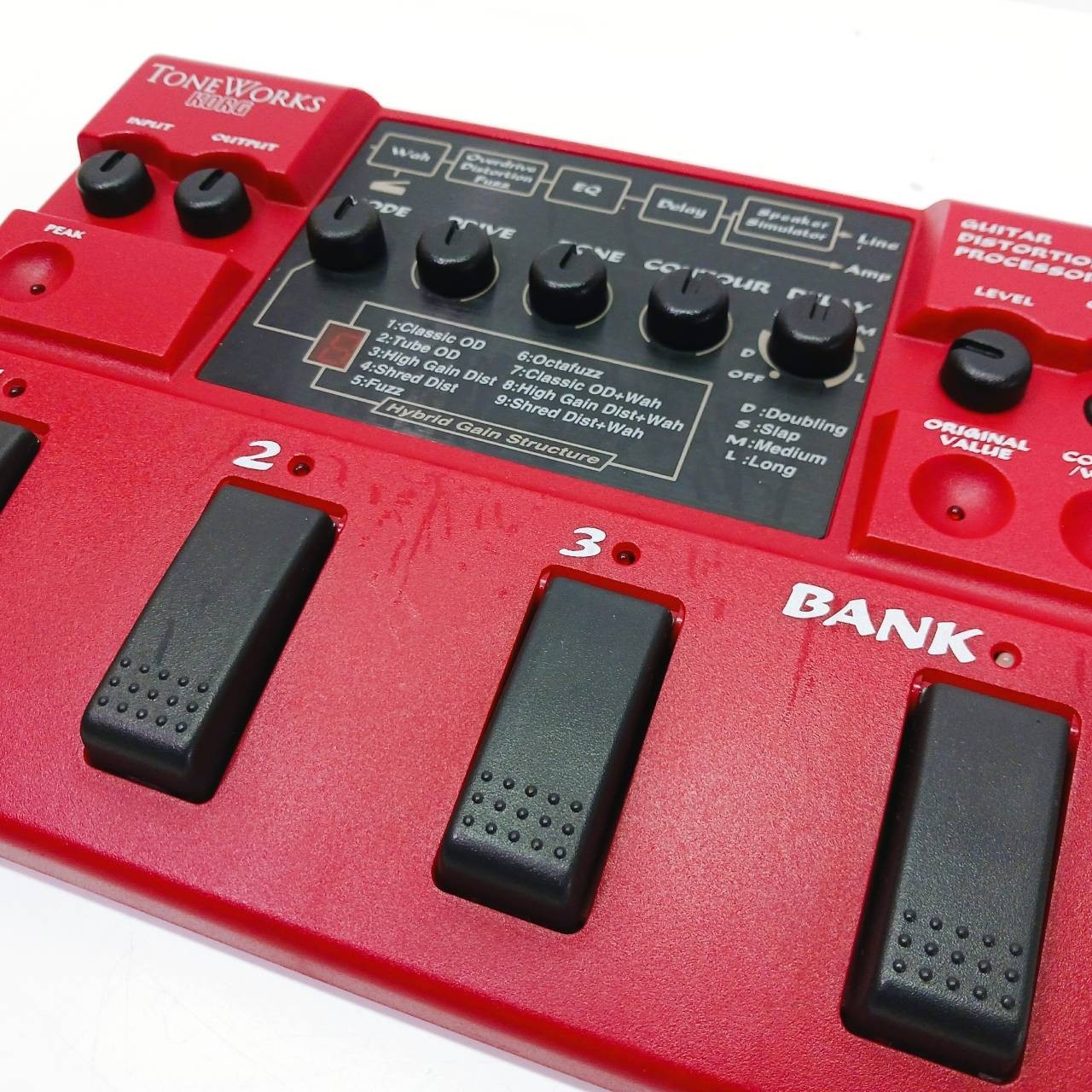 Korg ToneWorks G1 guitar effects distortion processor No Adapter Japan BE1722