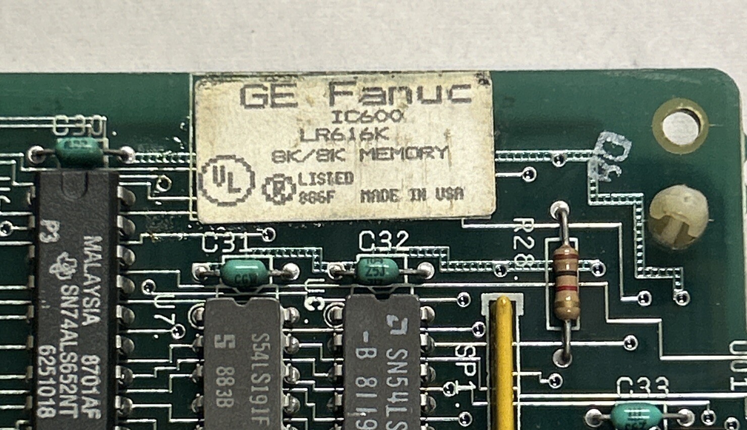 GE FANUC,IC600LR616K,MEMORY MODULE