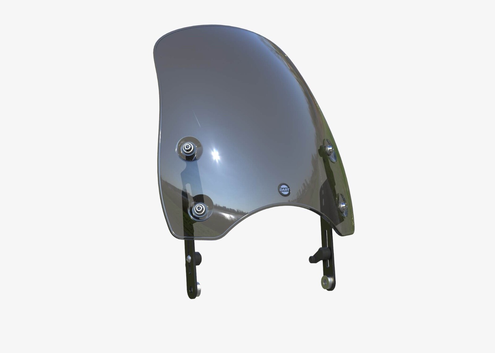 Genuine Dart Marlin S3 Flyscreen- Triumph Speed 400 - Dark Tint
