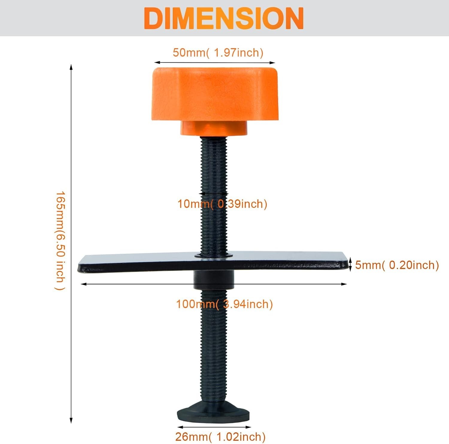 Professional-Grade Disc Brake Pad Spreader with Solid Steel Caliper Compressor