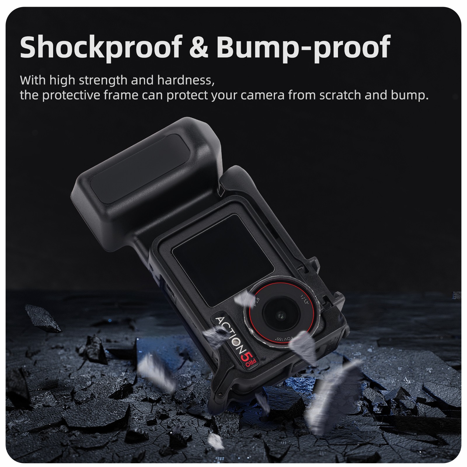 US Handheld Case Protective Cover Hand Grip For DJI OSMO ACTION 5 Pro/4/3 Camera