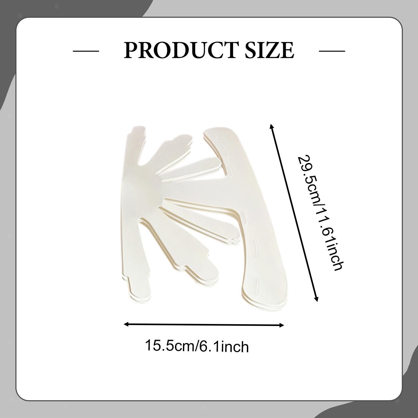 50x Baseball Cap Inserts Convenient Maintaining Shape Universal Cap Inner Liners