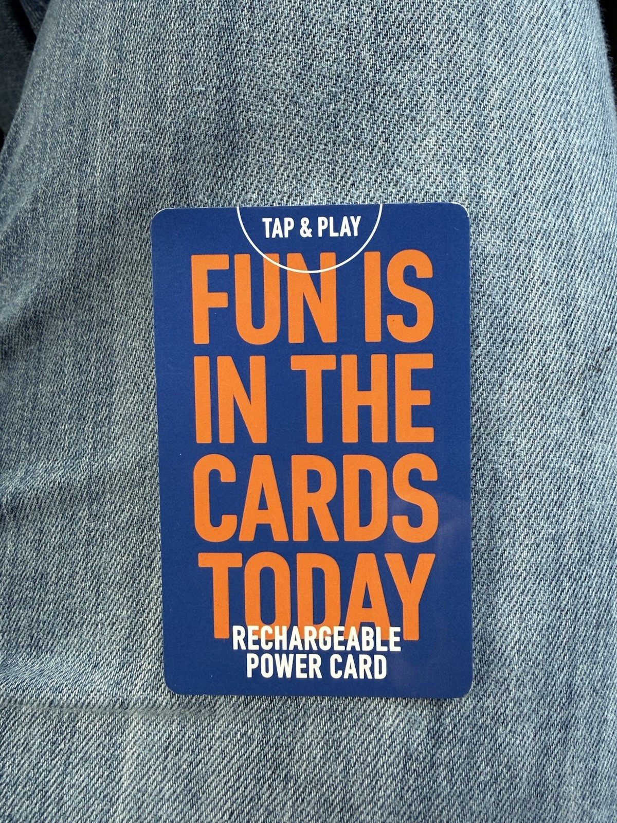 Dave & Buster's Rechargeable Power Card Tap & Play US-Nationwide